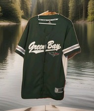 SWEET GREEN BAY PHOENIX Colosseum Athletics Baseball Jersey Men's L NCAA 🏀⚾🏀🔥