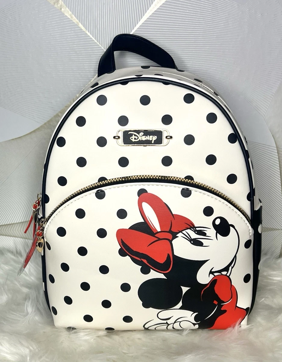 Last 1! Disney Primark Minnie Mouse White Backpack Polka Dots Disney Minnie Mouse Quilted Backpack Primark | Mercari main image 4