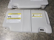 14-16 Subaru Forester Left Right Side Sun Visor Vanity Mirror Gray Pair Used Oem 14-16 Subaru Forester Left Right Side Sun Visor Vanity Mirror Gray Pair Used Oem