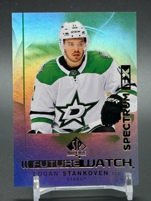 2024-25 SP Authentic Spectrum Fx Silver Future Watch S-97 LOGAN STANKOVEN RC