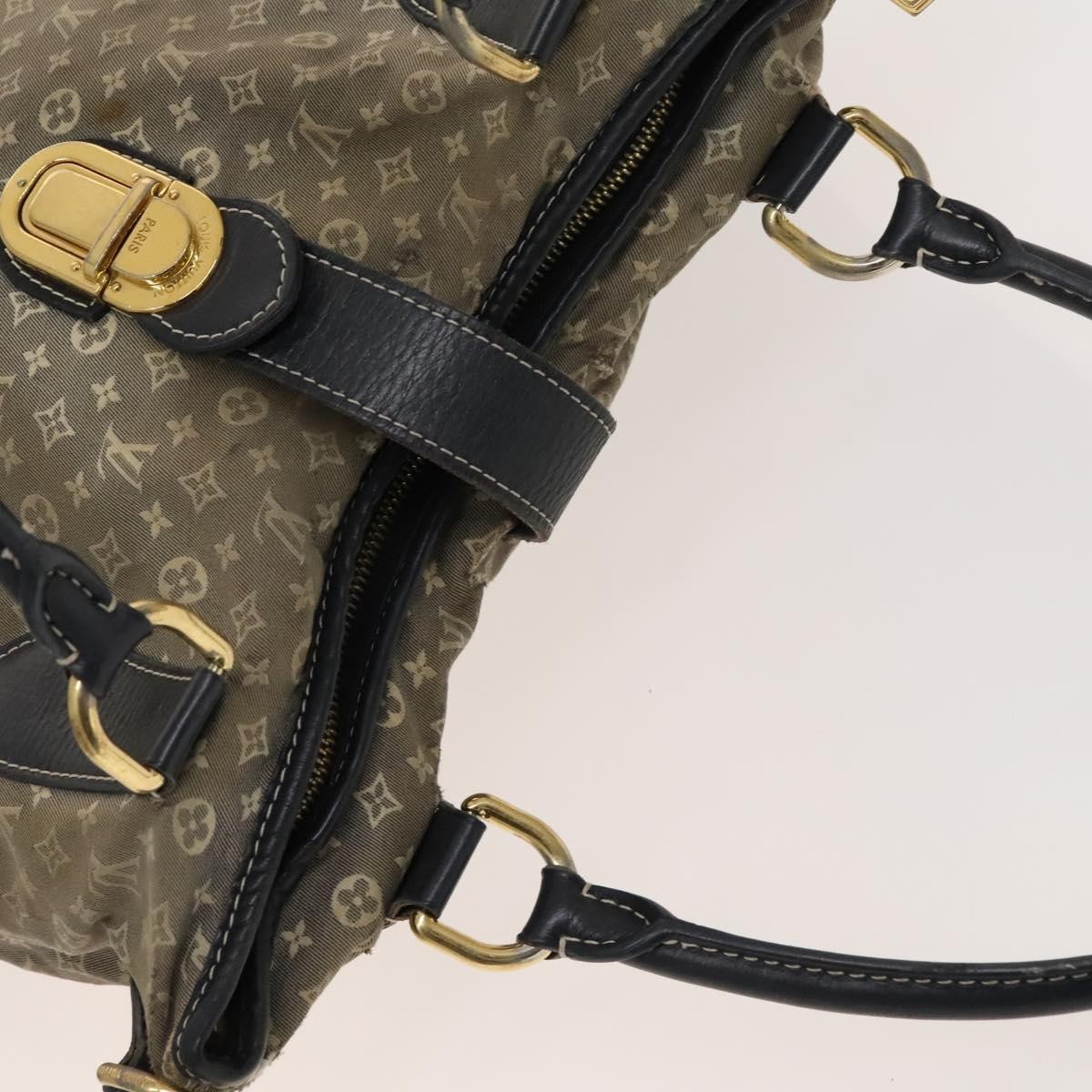 LOUIS VUITTON Monogram Idylle Elegy 2way Shoulder Bag Navy M56697 LV Auth 128396