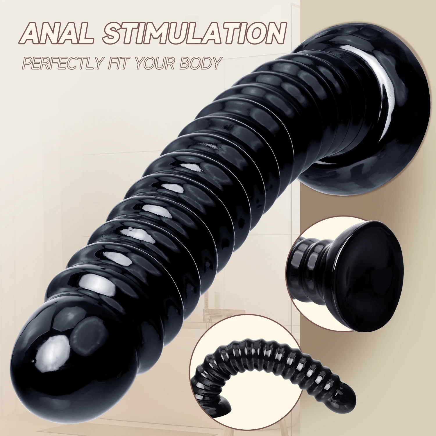 Überlänge-Prostata-Massagegerät-Für-Frauen-Männer-Stimulation-Sexspielzeug-Neu