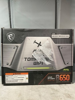 +MSI MAG B650 TOMAHAWK WiFi AM5 ATX AMD Motherboard *NEW OPEN BOX*