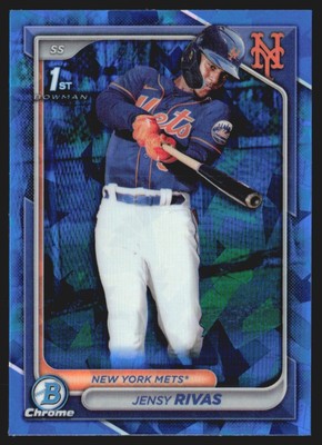 2024 Bowman Chrome Sapphire Jensy Rivas #BCP-251 GS1-1