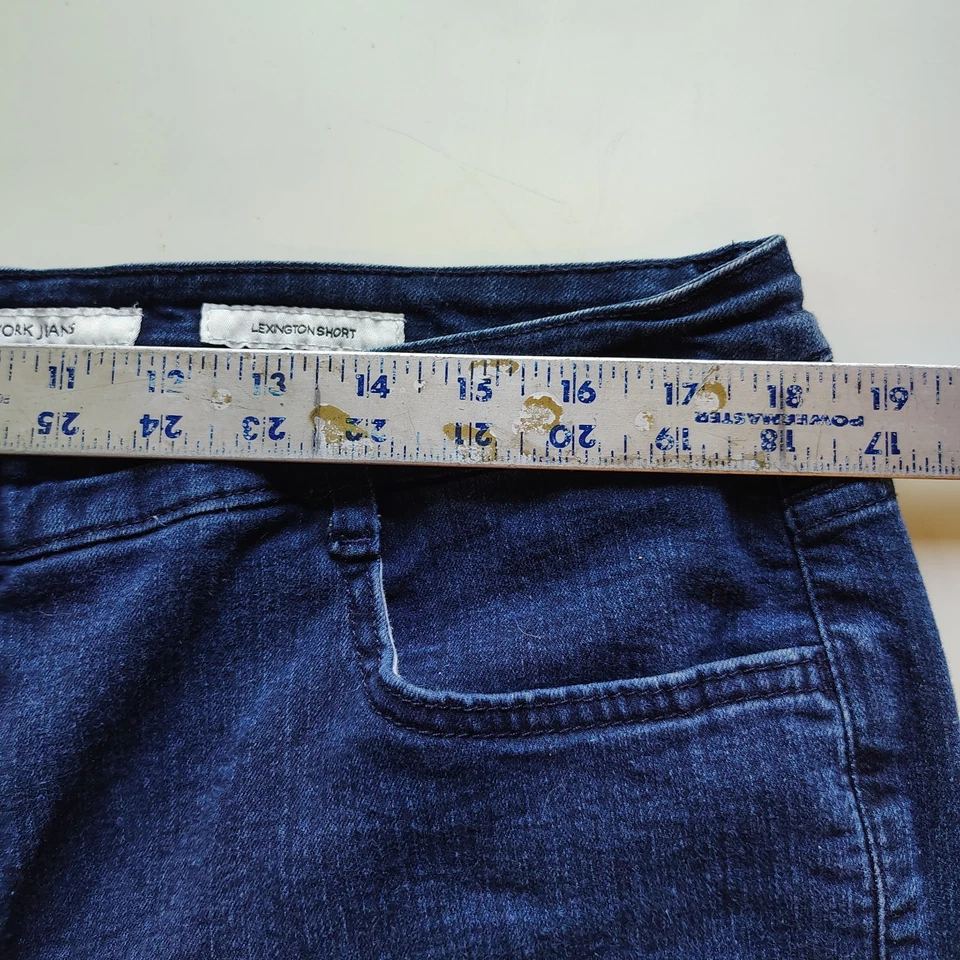 Pantalones Cortos de Jean Jones NY Lexington Secrete Adelgazantes para Mujer Talla 18 Denim Signature Foto 2 de 4