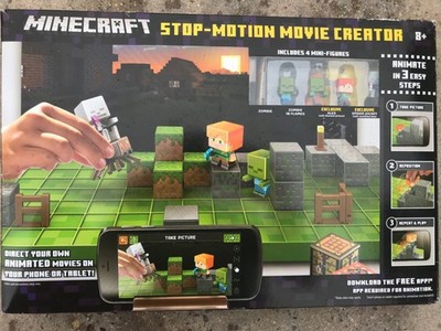 M42 【新品】マインクラフト ストップモーションクリエイター Minecraft Stop-motion Movie Creator Animation Studio Mojang Mattel