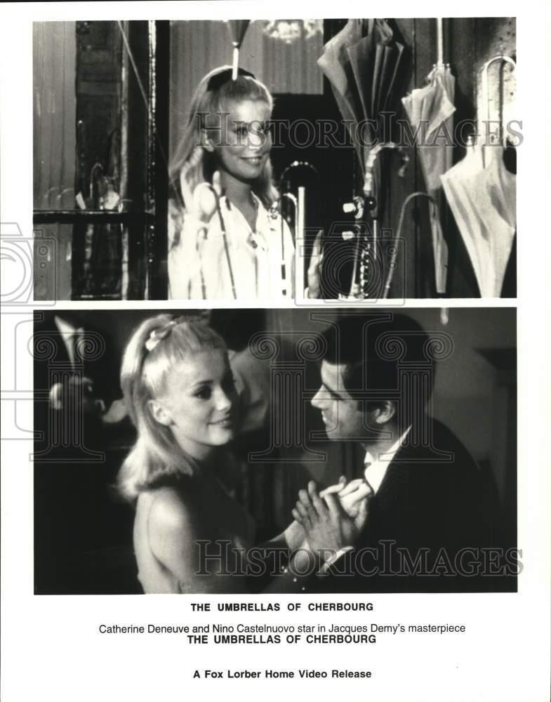 Press Photo Catherine Deneuve & Nino Castelnuovo in 