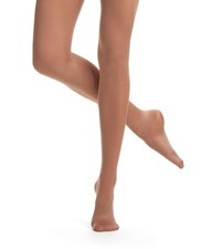 Danskin Women's Compression Footed Tights A Classic Light Toast