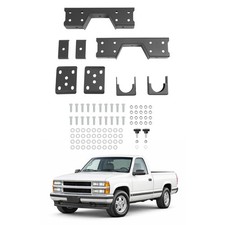 For Chevy Silverado C1500 GMC Sierra 88-98 C-Notch Rear Support & Drop Flip Kit
