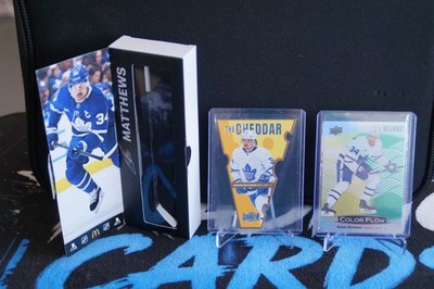NHL McDonalds Mini Hockey Schläger Auston Matthews +  2 Auston Matthews Cards