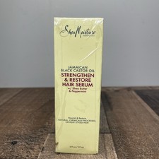 Strengthen  Grow Restorative Hair Serum Jamaican Black Castor Oil 2 oz