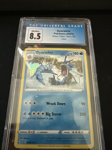 Gyarados graded CGC 8.5 for sale on eBay