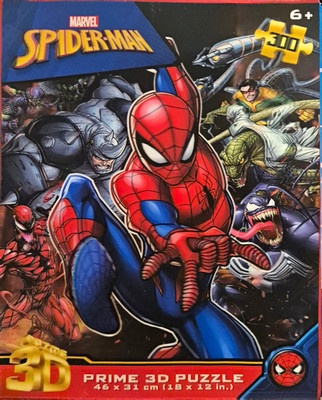 Marvel Spider-Man 3D Puzzle 300 Teile 46 x 31 cm Comics & Mangas ab 6 NEU