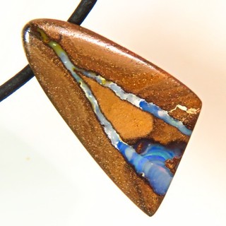 37.6c AUSSIE QLD BOULDER OPAL SIDE DRILLED SURF PENDANT OCA19200