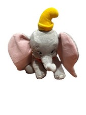 Disney Dumbo 12" Plush Disney Gray and White Elephant New With Tags