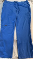 Grey's Anatomy Professional Wear By Barco Scrub Pants Blue Large P Drawstring