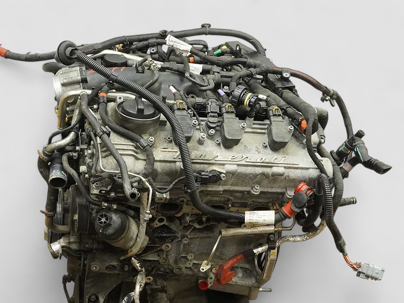 14-17 Maserati Ghibli S M157 Engine Motor 3.0 Liter V6 Automatic Awd 81K OEM