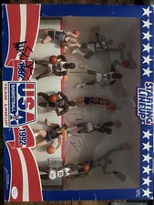 1992 Starting Lineup Dream Team | Signed By Magic Johnson Charles Barkley | JSA