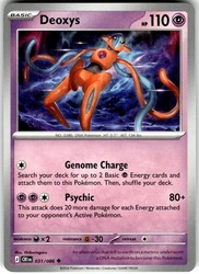 Deoxys 031/086 Chaos Rising