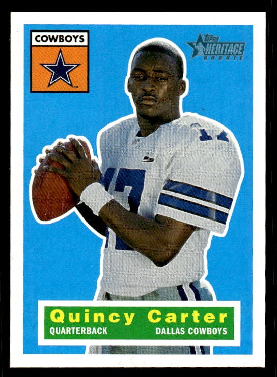 Quincy Carter Topps Heritage #139 Base