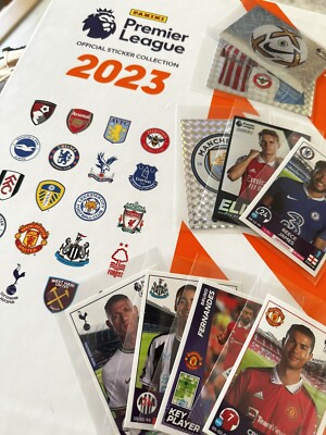 2022/23 Premier League Panini Stickers #1-225 (Home Page-Crystal Palace)