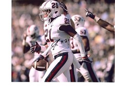 Juan Thornhill Virginia Cavaliers signed autographed 8x10 football photo