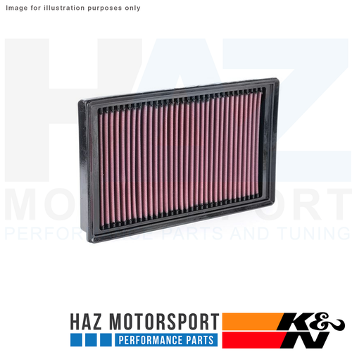 K&N Performance Air Filters Pair x2 Mercedes 6.2 V8 W204 C63 AMG CLS63 E63 ML63 - Picture 3 of 4
