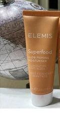 Elemis Superfood AHA Glow Priming Moisturizer Mini 20ml Each New & Sealed