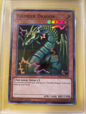 Thunder Dragon HISU-EN046 Hidden Summoners 1st Edition for sale online
