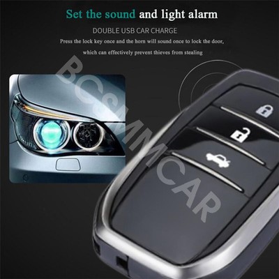 Car SUV Keyless Entry Engine Start Alarm System
