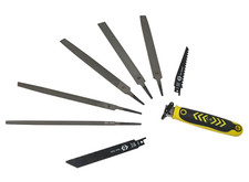 CK 7 Piece Quick Change Interchangeable File Set, Jab Saw & Rep Blades, T0820-2
