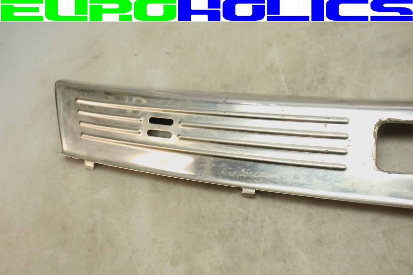 OEM Bentley Continental Flying Spur 06-12 Chrome Interior Trunk Trim Panel Cover