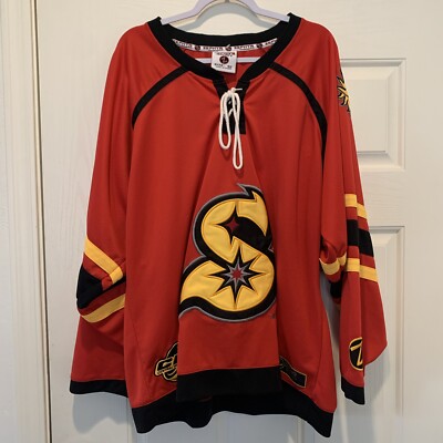 Arizona Sundogs Jersey CHL Minor League Hockey Size 52 Signed Zephyr Fight Strap