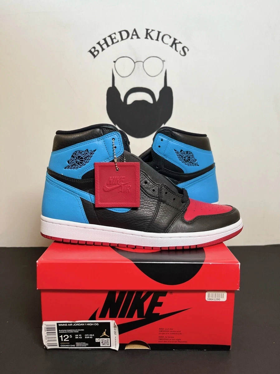 Jordan 1 black red stripe store