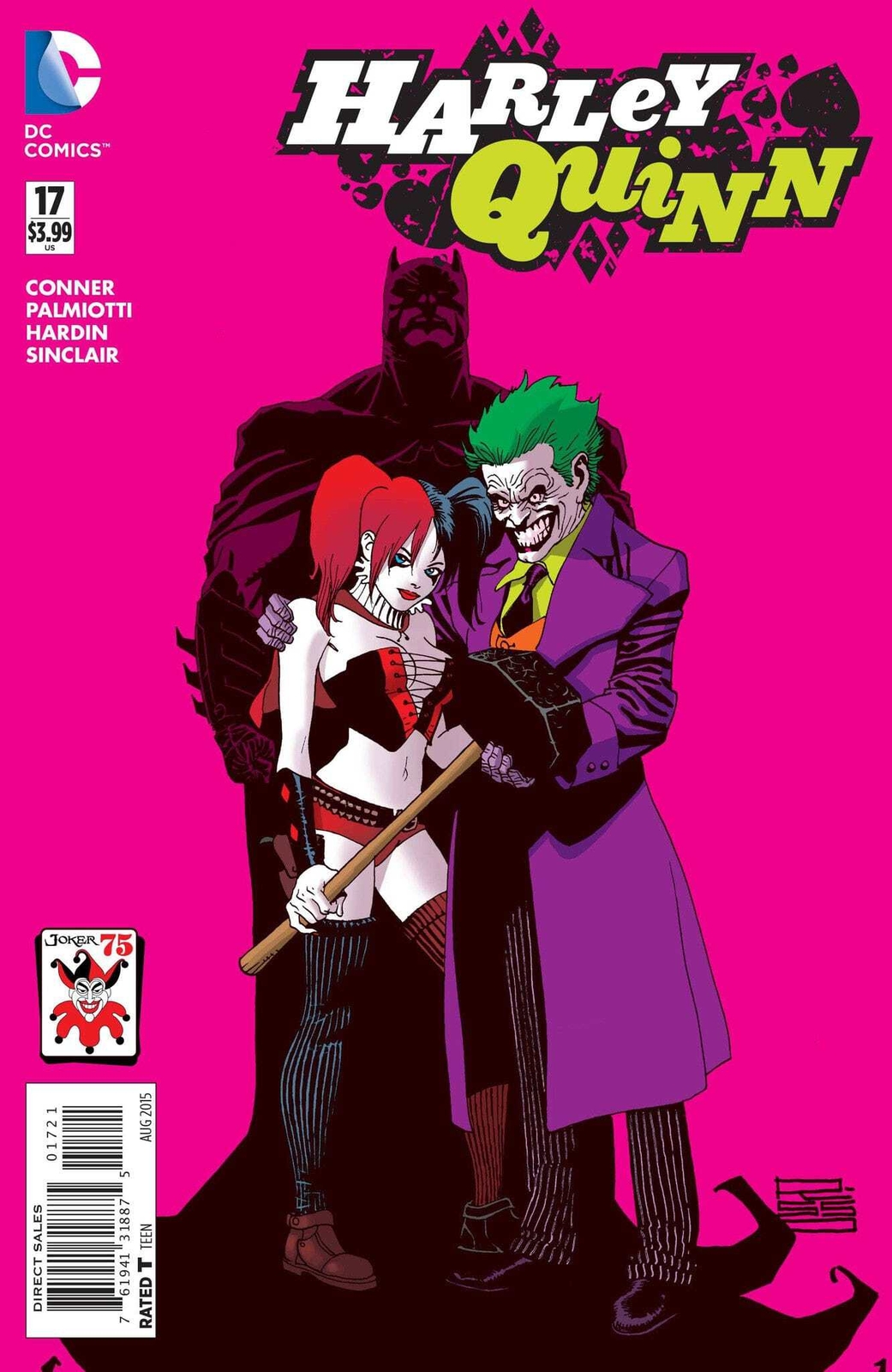 HARLEY QUINN #17 THE JOKER VAR ED