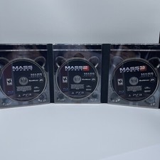 Mass Effect Trilogy Collection Sony PlayStation 3 2012 PS3 manca manuale testato