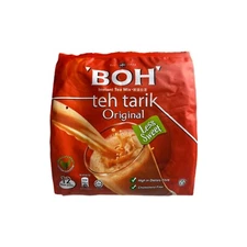 BOH TEH TARIK / MALAYSIA MILK TEA ORIGINAL LESS SWEET  (27g x 12 STICKS)