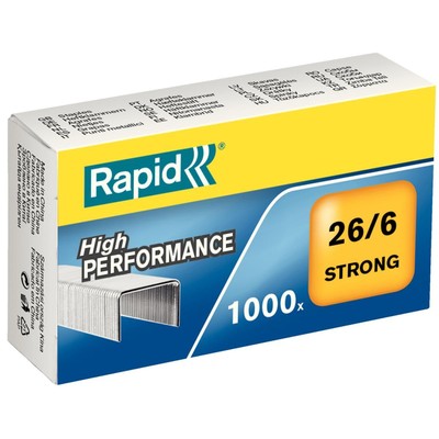 5.000 Rapid Heftklammern Strong 66/6 24867800 (7313468678005)