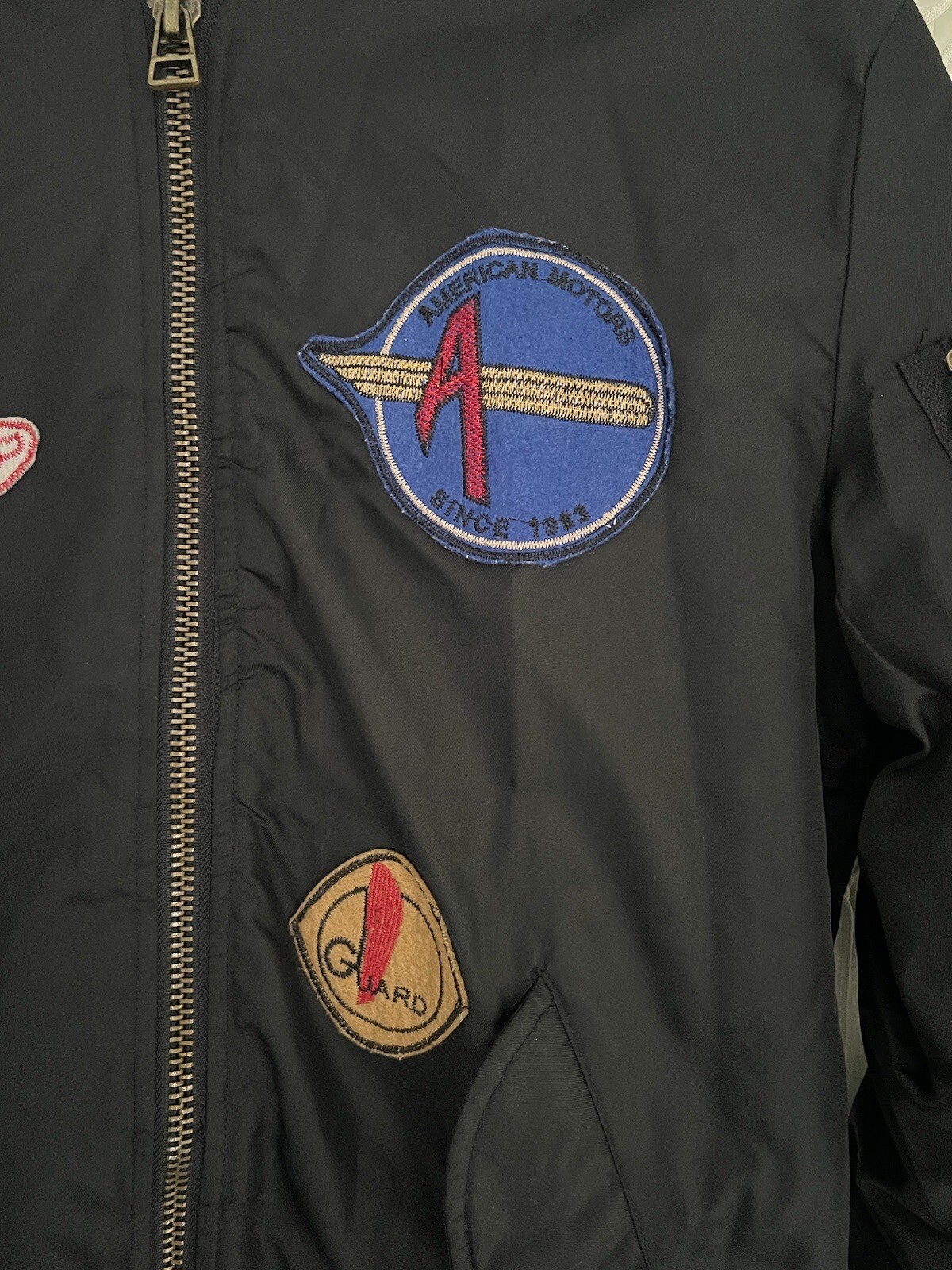 American Stitch Patch Fly Jacket From Zumiez Size… - image 9