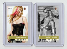 Britney Spears rare MH Oscuro 'd x/3 Tobacco card no. 128