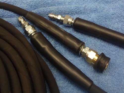 NILFISK E140 2-9 S XTRA TO KARCHER & NILFISK REPLACEMENT 15 M HOSE RUBBER 1 WIRE - Picture 2 of 9