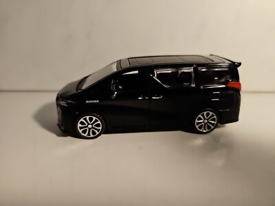 TOYOTA ALPHARD SCHWARZ NEU UK LAGER 12CMS LANG X 4,5CMS BREIT 