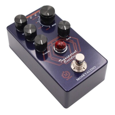 MOSKY Audio TRANSPARENT Overdrive Guitar Effect Pedal Overdrive