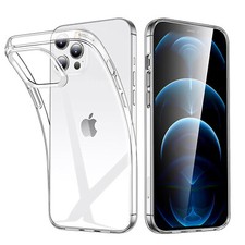 TPU Clear Silicone Soft Shockproof Case For iPhone 17 16 15 Pro Max 14 13 12 11