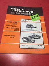 Revue technique Toyota COROLLA