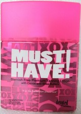 MUST HAVE BLEMISH FREE BRONZER TANNING BED LOTION BY DEVOTED CREATIONS RARE 