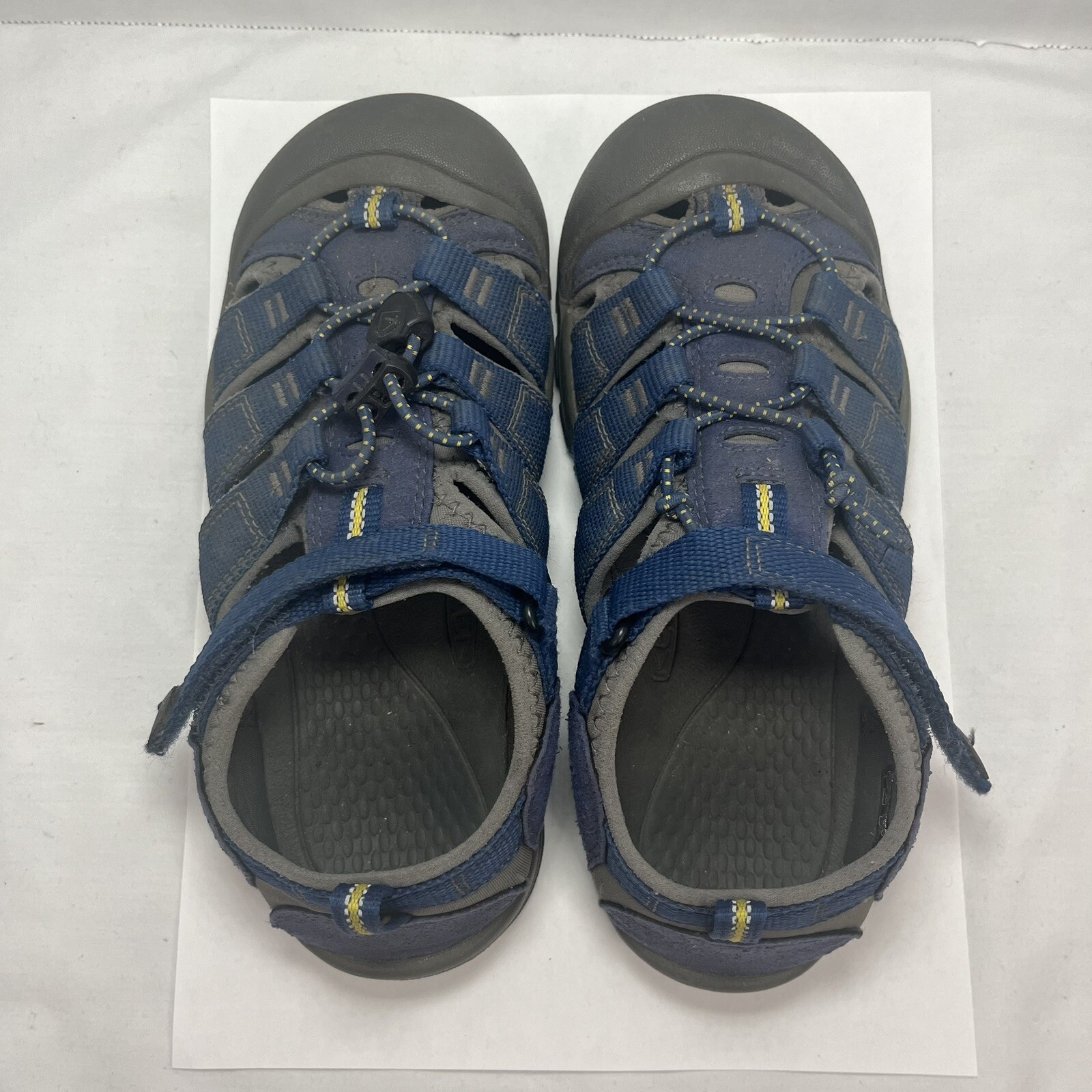 Sandali Keen Newport H2 impermeabili scarpe da trekking outdoor blu giovani ragazzi 3