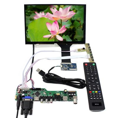 HD VGA AV USB   LCD Driver Board 10.1'' 1280x800 B101EW05 Capacitive Touch