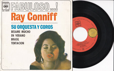 Ray Conniff Su Orquesta Y Coros -Fabuloso...!- 7'' EP 45 CBS  (AGS 20.022)