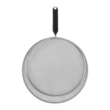 GoodCook Ready 2pc Splatter Screen: Metal Oil Guard for Frying Pan, Hand Wash, 1